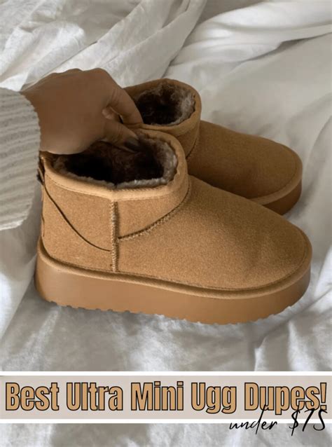 ugg mini boot dupes